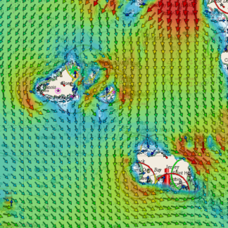 Manche Ouest haute résolution 72h